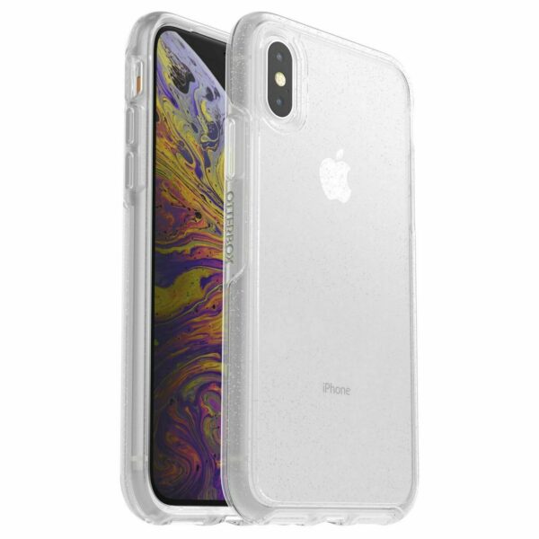 Carcasa Otterbox Symmetry para Apple iPhone X/XS Transparente, efecto brillo