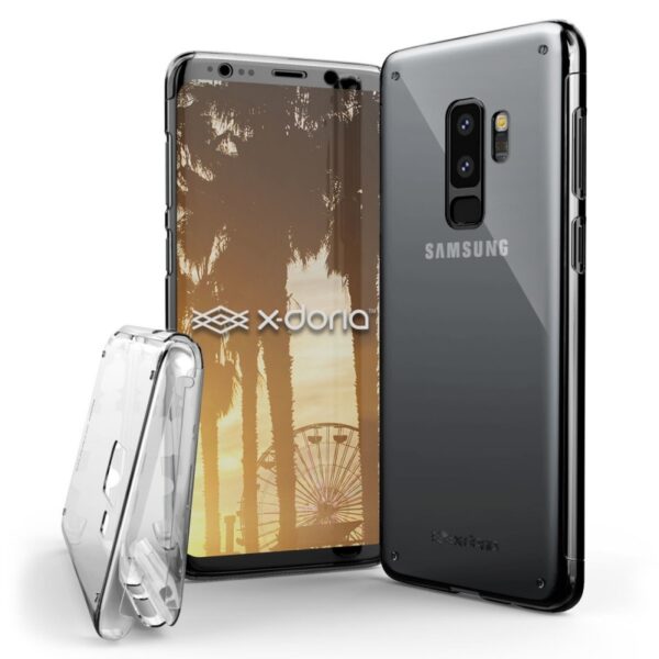 Carcasa X-Doria Defense 360 Samsung Galaxy S9 Plus transparente.