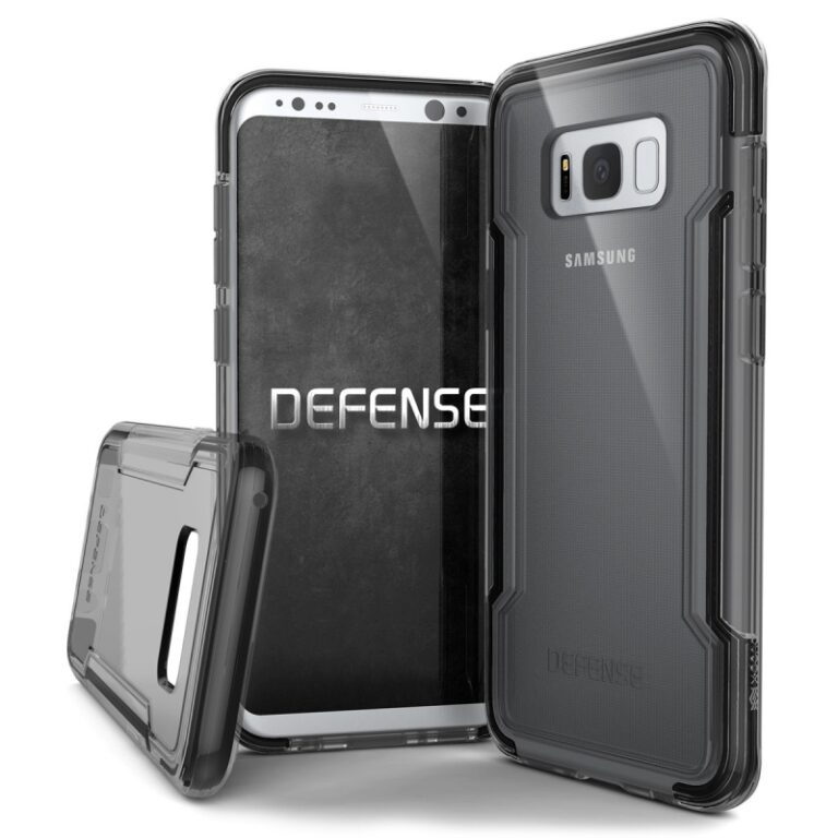 Carcasa XDoria Defense Clear para Samsung Galaxy S8+ transparente.