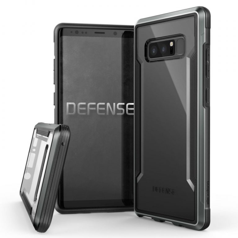 Carcasa XDoria Defense Shield para Samsung Galaxy Note 8 negra