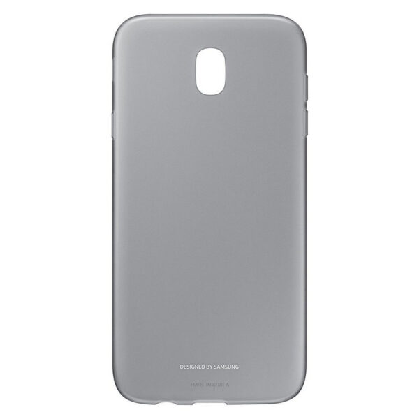 Carcasa original Samsung Jelly Cover para Galaxy J7 2017 color negro.