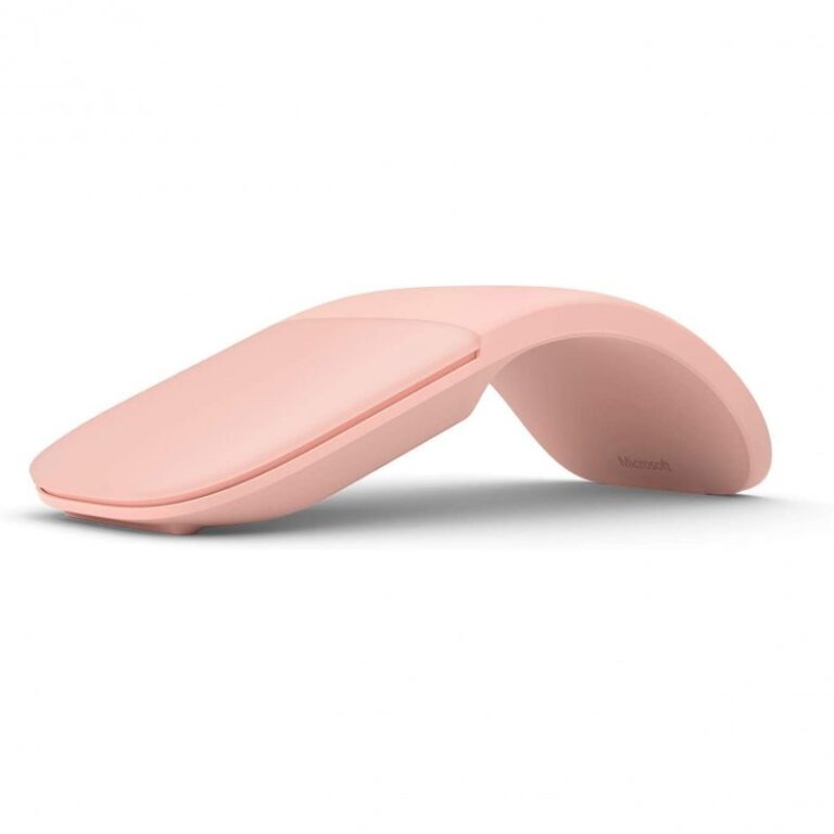 Ratón Bluetooth Microsoft Arc Mouse 1000 DPI Rosa