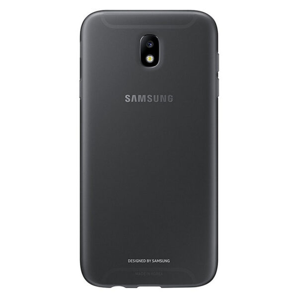 Carcasa original Samsung Jelly Cover para Galaxy J7 2017 color negro. - Imagen 2