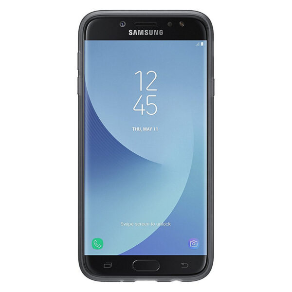 Carcasa original Samsung Jelly Cover para Galaxy J7 2017 color negro. - Imagen 3