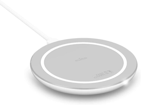 Cargador inalámbrico PURO Qi 10w 1.2A blanco