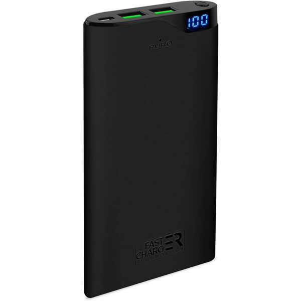 Power Bank Puro P-FCBB100P3 10000 mAh 2 USB 2.4A negro