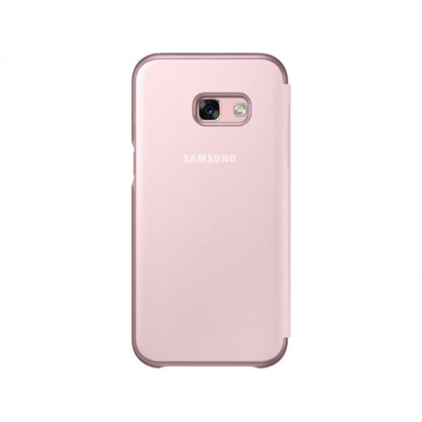 Funda original Samsung Neon Flip Cover para Galaxy A5 2017 color rosa - Imagen 2