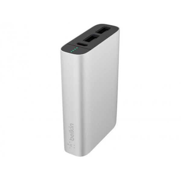 Power Bank Belkin F8M989BTSLV - Batería externa metálica 6600mAh cable MicroUSB (NUEVO)