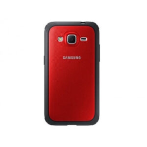 Funda original Samsung Protective Cover para Galaxy Core Prime color rojo
