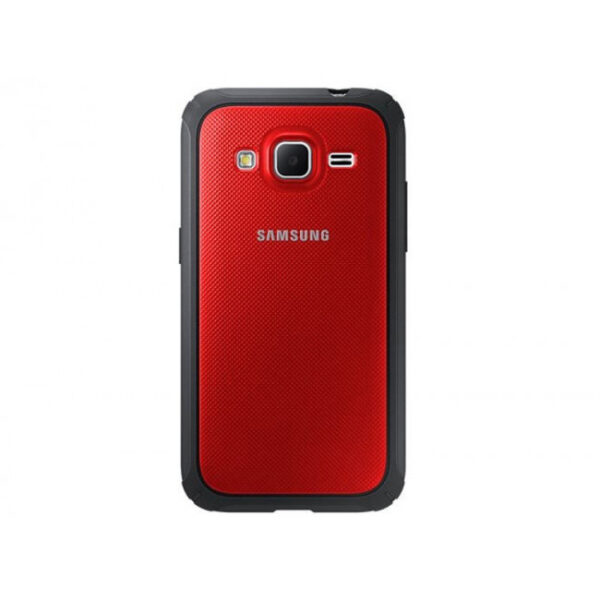 Funda original Samsung Protective Cover para Galaxy Core Prime color rojo