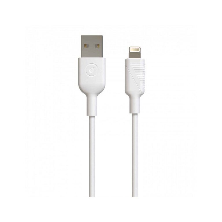 Cable Muvit for change USB a Apple MFI 2,4A 1,2m blanco