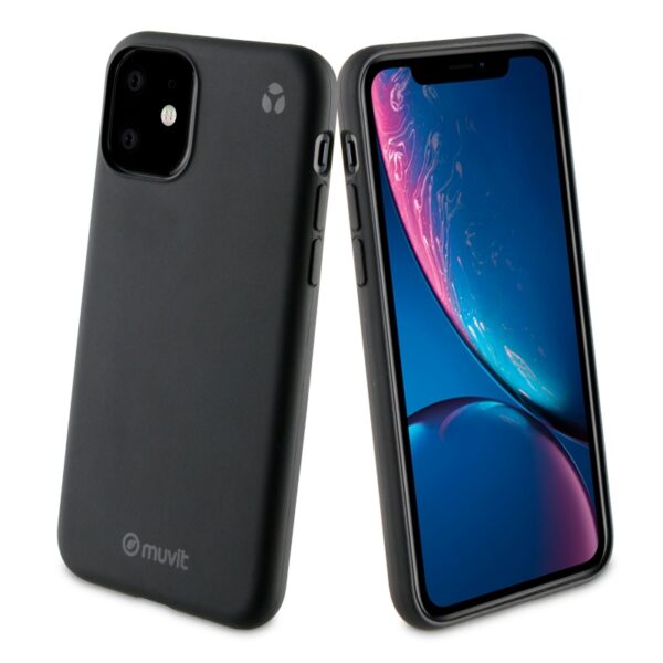 Funda Muvit for Change para Apple iPhone 11 recycletek negra - Imagen 2