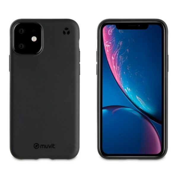 Funda Muvit for Change para Apple iPhone 11 recycletek negra