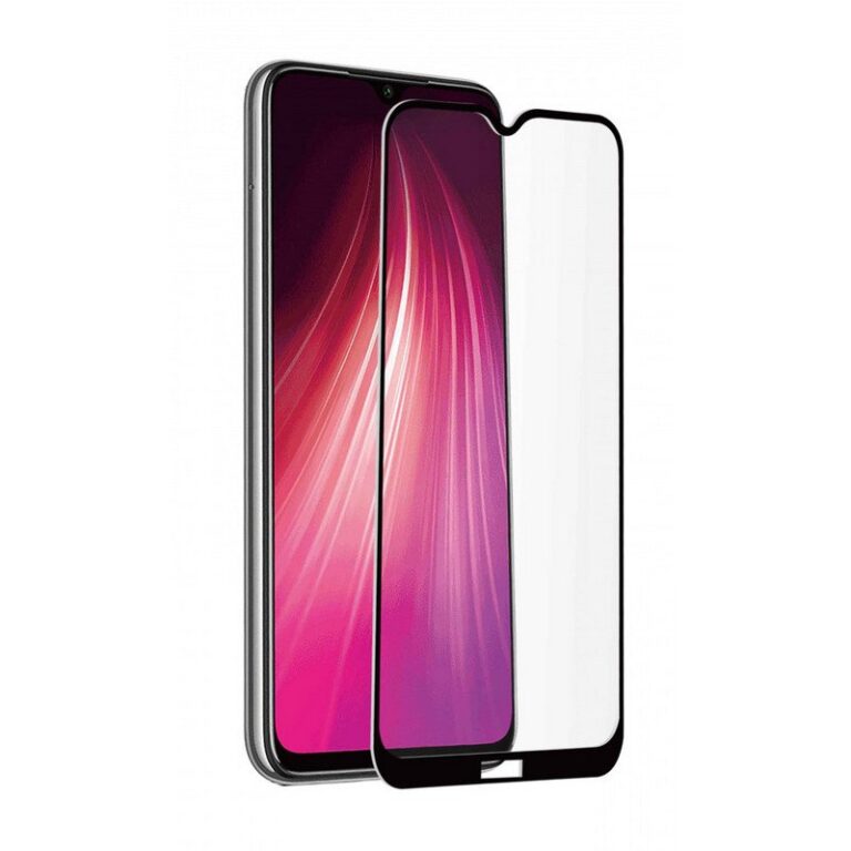 Protector pantalla Muvit Cristal Templado con Marco Negro para Xiaomi Redmi 8/8A