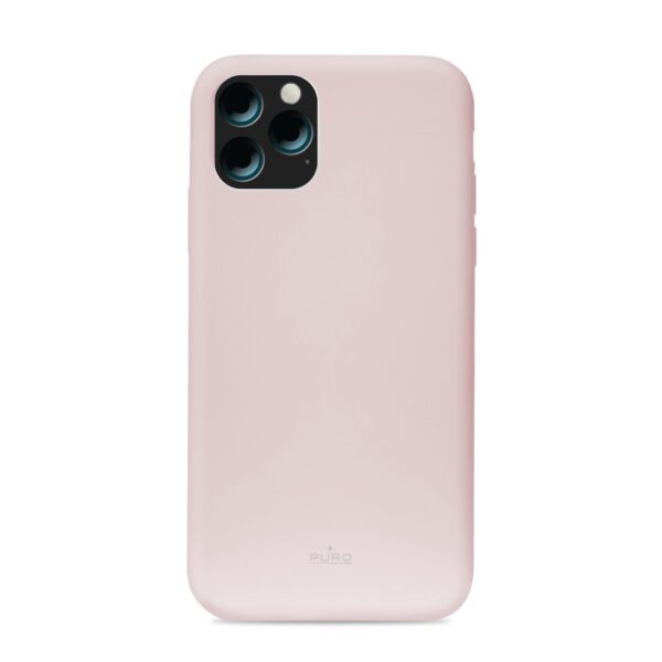 Carcasa PURO Silicona Icon para Apple iPhone 11 Pro Max Rosa. - Imagen 2