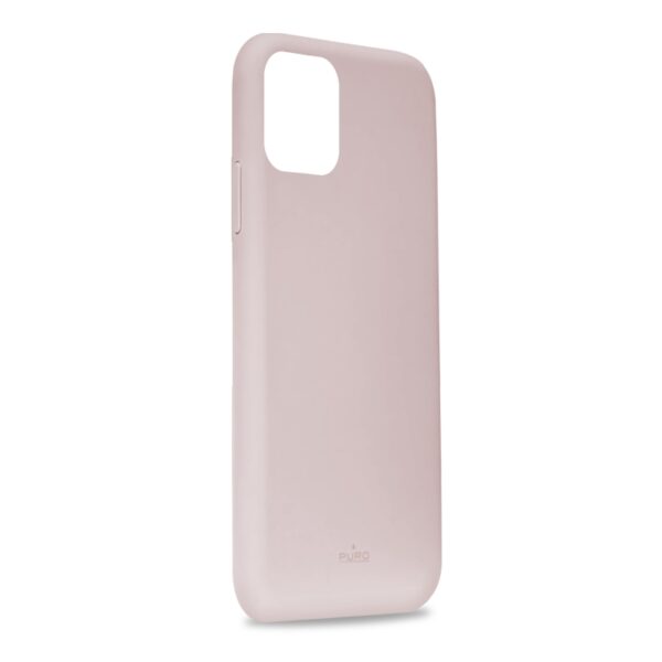 Carcasa PURO Silicona Icon para Apple iPhone 11 Pro Max Rosa.