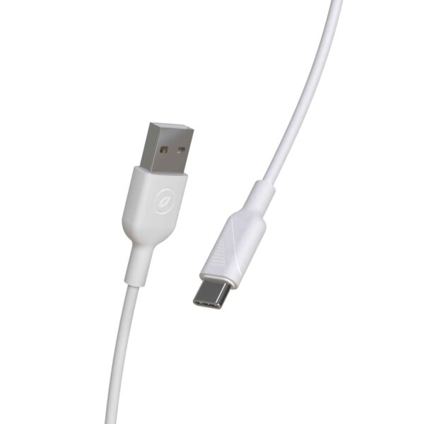 Cable Muvit for change USB a Tipo C 3A 3m blanco - Imagen 2