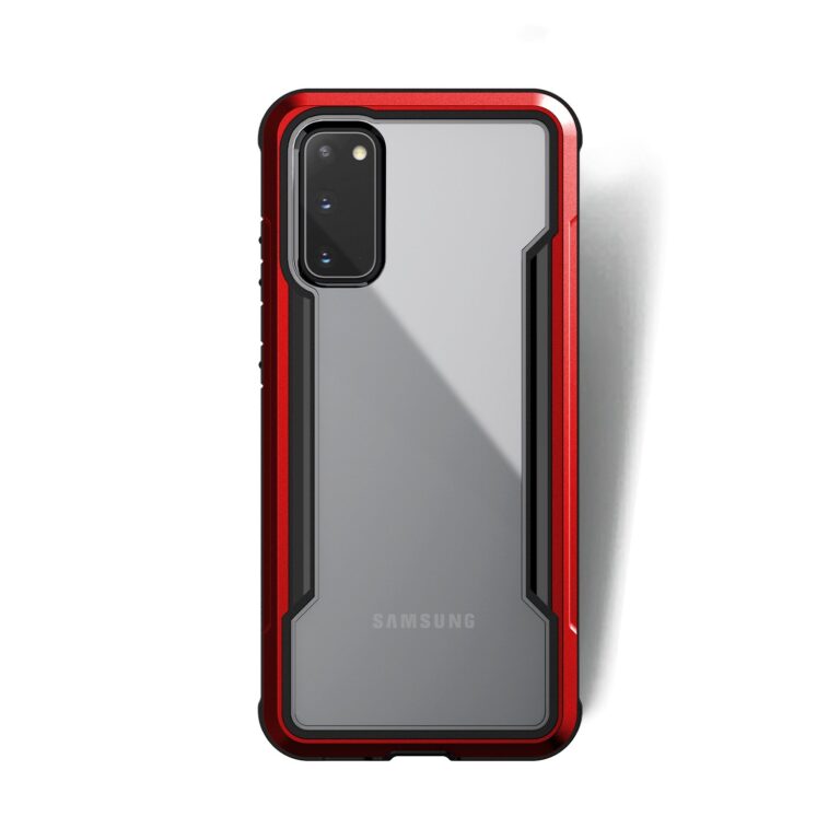 Carcasa X-Doria Defense Shield para Samsung Galaxy S20 roja