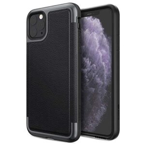 Funda Defense Prime para Apple iPhone 11 Pro Max color negro.