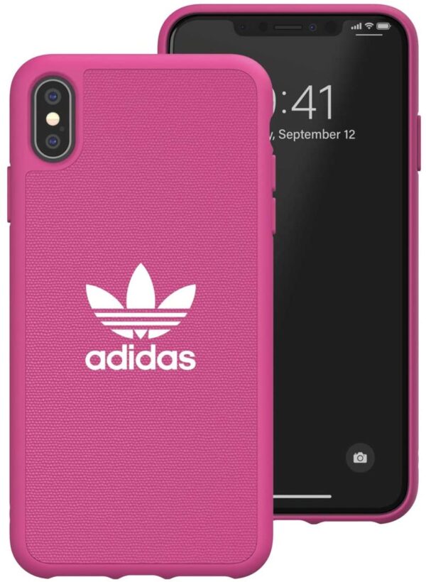 Carcasa Adidas Originals Basics para Apple iPhone XS MAX color rosa - Imagen 4