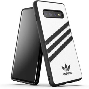 Carcasa Adidas Originals para Samsung Galaxy S10 color blanco/negro