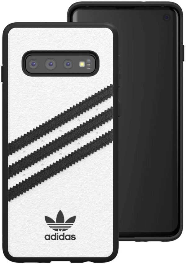 Carcasa Adidas Originals para Samsung Galaxy S10 color blanco/negro - Imagen 4