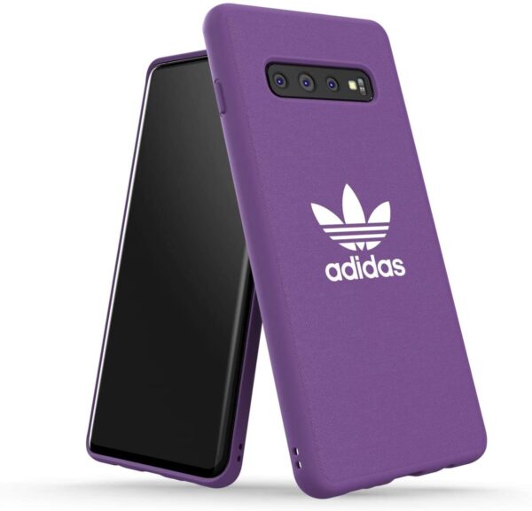 Carcasa Adidas Adicolor para Samsung Galaxy S10 Plus morada
