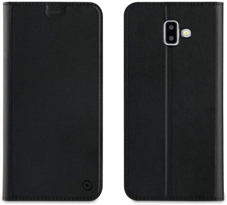 Funda folio Muvit para Samsung Galaxy J6 Plus función soporte.
