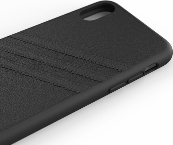 Carcasa Originals Adidas PU Premium FW19 para Apple iPhone Xs/X negra - Imagen 3