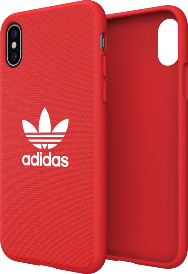 Carcasa Adidas Originals CANVAS FW19/SS21 para Apple iPhone Xs/X rojo - Imagen 4