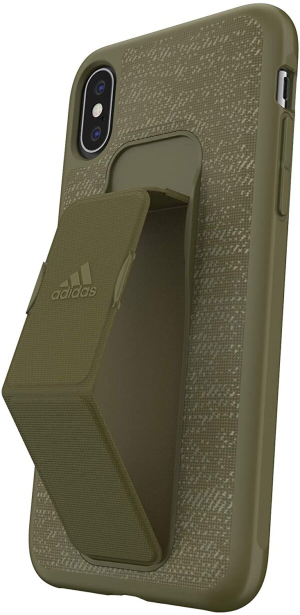 Carcasa Adidas SP Grip para Apple iPhone X/Xs color caqui. - Imagen 3