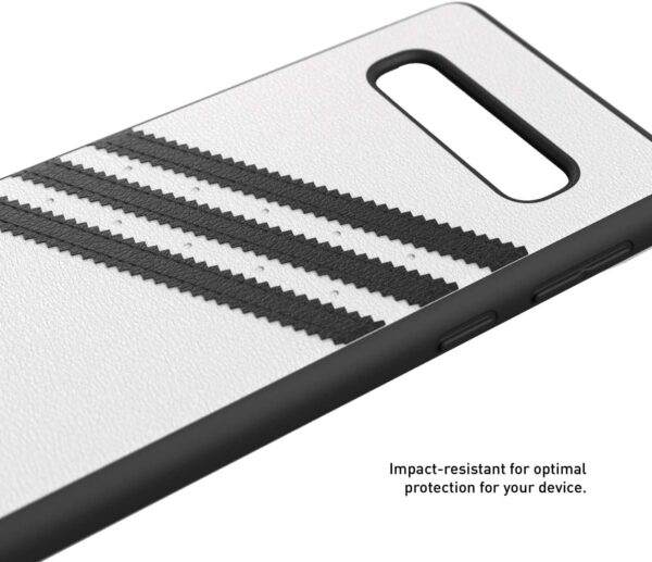 Carcasa Adidas Originals para Samsung Galaxy S10 color blanco/negro - Imagen 5