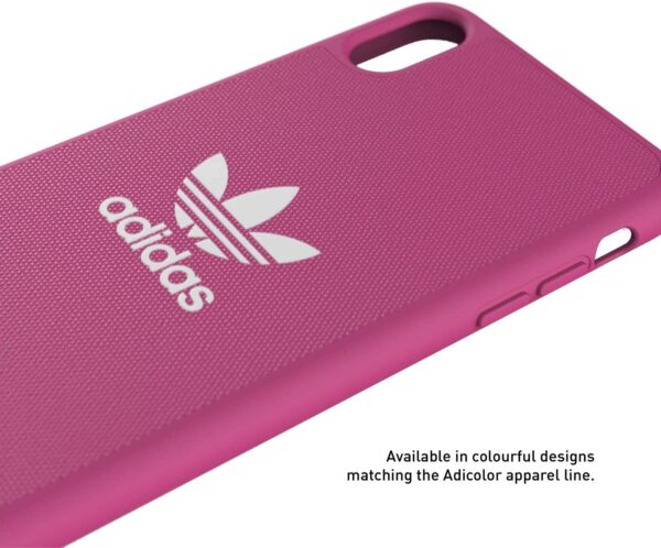 Carcasa Adidas Originals Basics para Apple iPhone XS MAX color rosa - Imagen 5