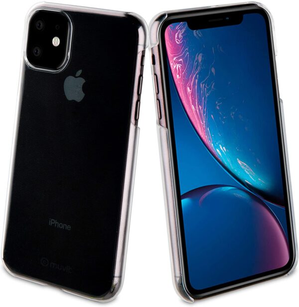Carcasa Muvit Cristal para Apple iPhone 11 transparente. - Imagen 2