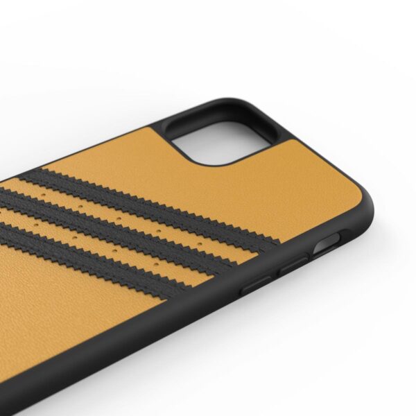 Carcasa Adidas 3 rayas Samba SS20 para Apple iPhone 11 Pro Max Dorado/Negro - Imagen 5