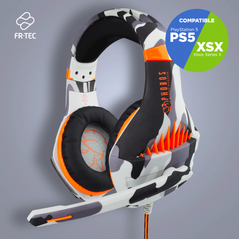 Auriculares Gaming Phobos Winter Warrior FR-TEC
