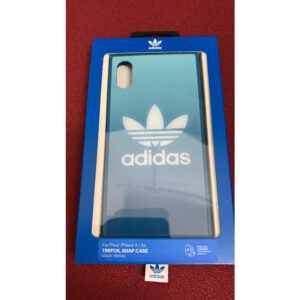 Carcasa Adidas Originals Trefoil Snap para Apple iPhone X/Xs Azul.