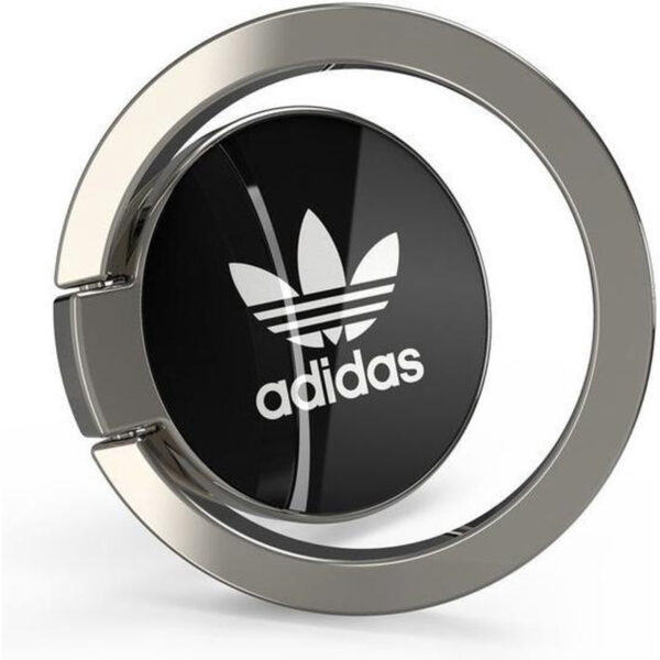 Anillo Adidas universal compatible todos smartphones con función soporte negro - Imagen 3