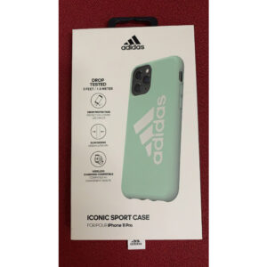 Carcasa original Adidas Iconic Sport para Apple iPhone 11 Pro verde