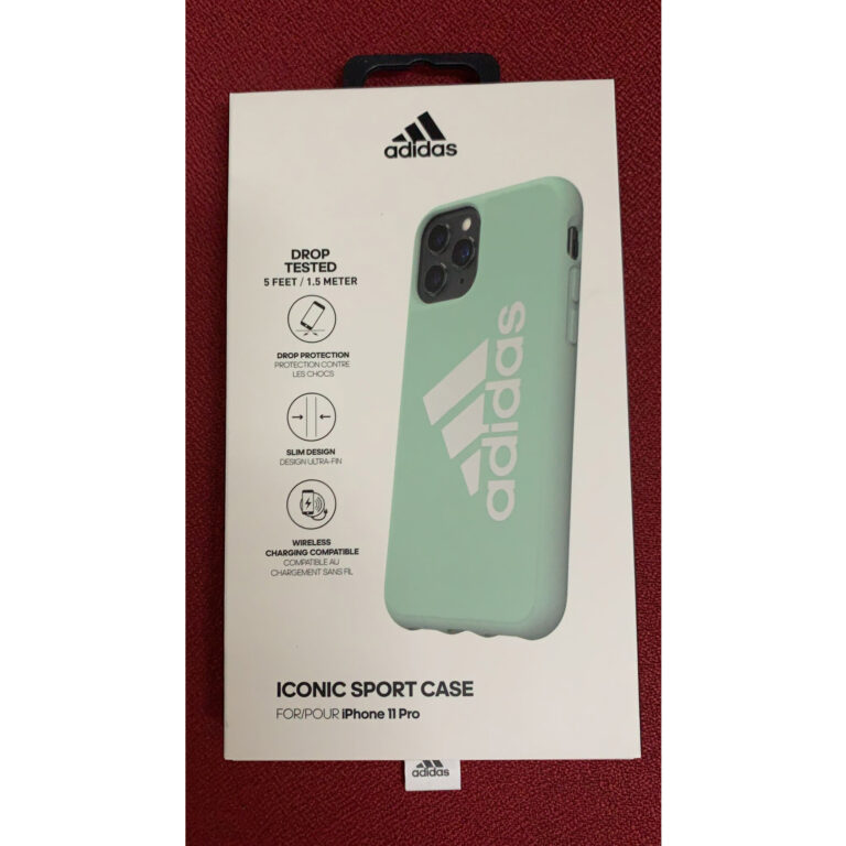 Carcasa original Adidas Iconic Sport para Apple iPhone 11 Pro verde
