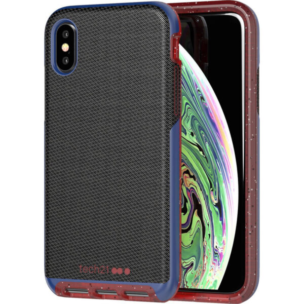 Carcasa Tech21 Evo Luxe para Apple iPhone X/Xs negro