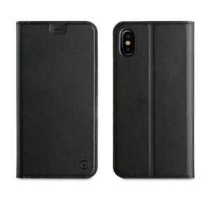 Funda Folio Muvit para Apple iPhone Xs/X función soporte negra