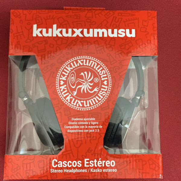 Cascos Estéreo Kukuxumusu Copa 3.5mm