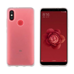 Carcasa Muvit Cristal Soft para Xiaomi MI A2 transparente.