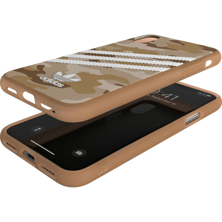 Carcasa original Adidas Originals de Silicona para Apple iPhone X/Xs Multicolor