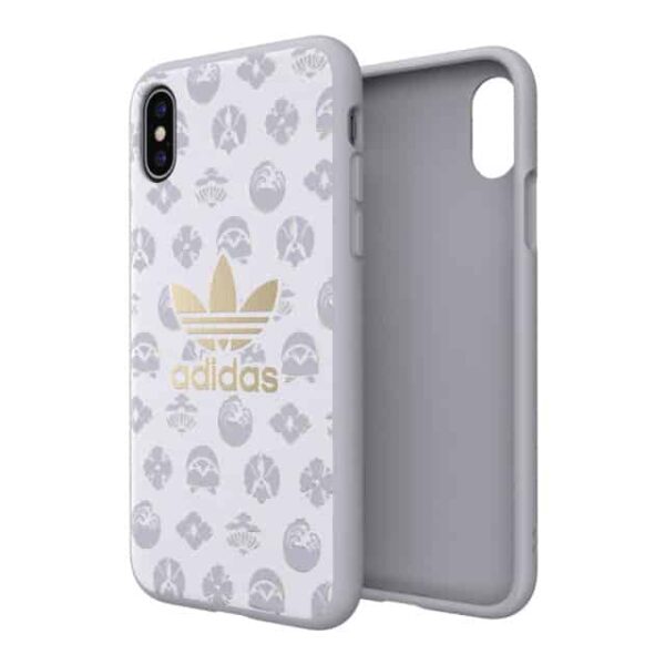 Carcasa original Adidas Originals SHIBORI FW19 para Apple iPhone X/Xs Blanco - Imagen 3