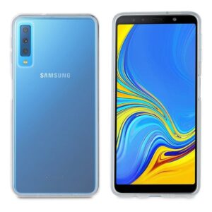 Pack Muvit Samsung Galaxy A7 funda Cristal Soft transparente+protector pantalla