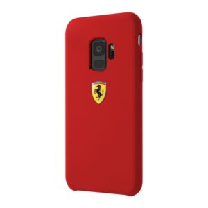 Funda original Ferrari para Samsung Galaxy S9 Scuderia roja