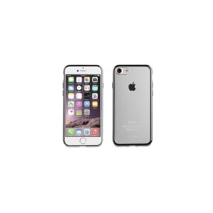 Funda Muvit Cristal Soft Bump para Apple iPhone 7 color negro