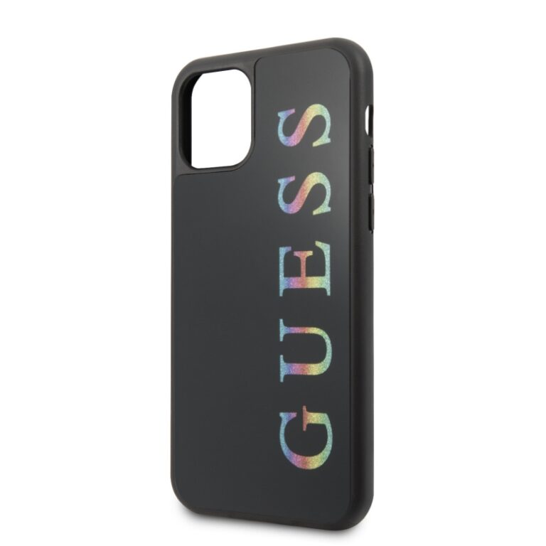 Carcasa Guess para Apple iPhone 11 Pro PC+TPU negra-tornasol.